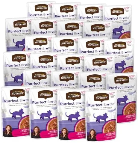 nutrish purrfect broths wet cat food topper 14 oz pouch rachael ray